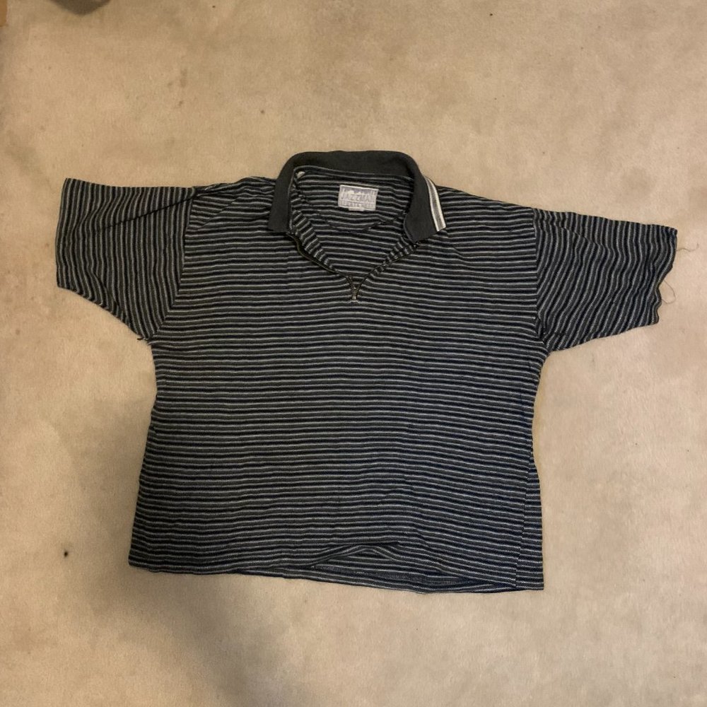 Zipper 90s Polo Golf Shirt